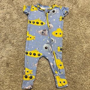 Bums & Roses (Little Bum Bums) | Submarine Romper | 0-3 months
